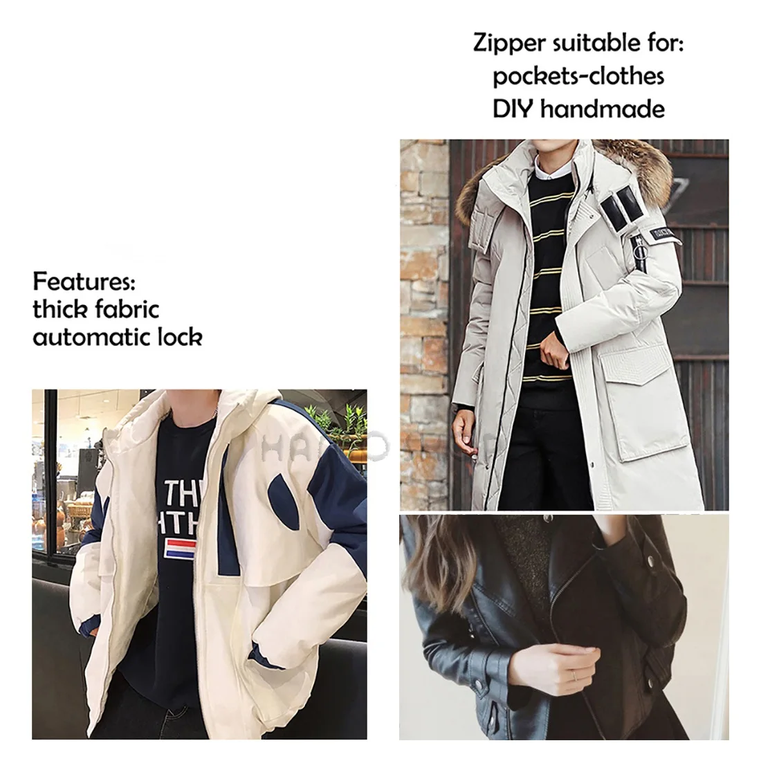 

5# Colorful High Quality Open-End Double Sliders Copper Metal Zipper 2-Ways Zip Diy Handcraft for Cloth Pocket Garment Sewing