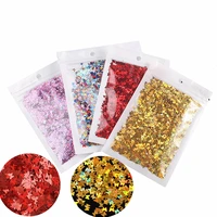 1pack colorful butterfly glitter sequins epoxy resin filler nail art decor crafts diy jewelry making mold filling accessories