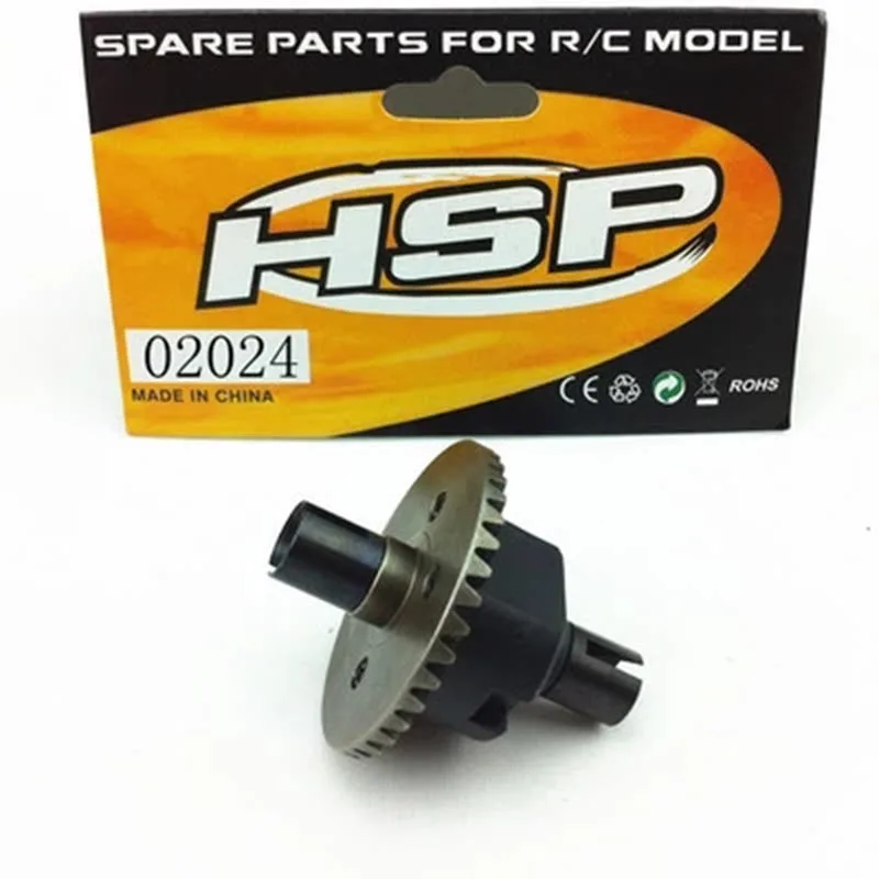 HSP 02024 дифференциал Diff Gear полный 38T для 1/10 RC модель автомобиля запасные части