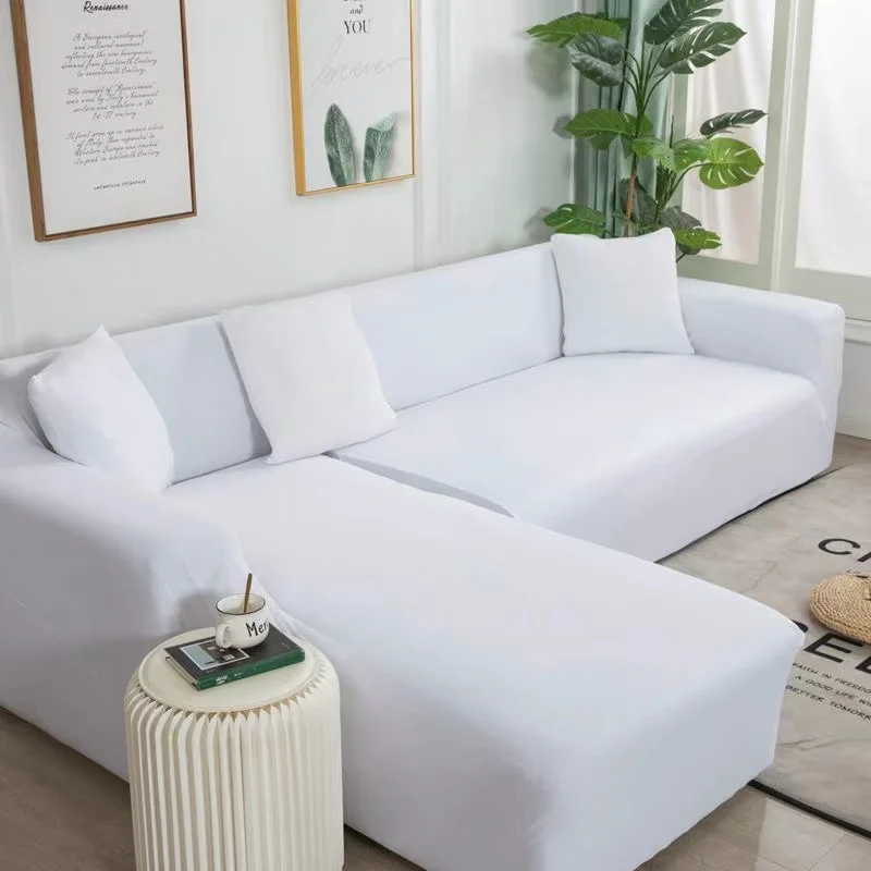 

Elastic Stretch Sofa Cover Sofa Slipcover Couch Covers for Universal Sofas Livingroom Sectional L Shaped Slipcover 1/2/3/4Seater
