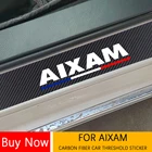 Наклейки на порог двери автомобиля из углеродного волокна для Aixam MINAUTO ROADLINE eAIXAM MINAUTO sanzation автомобильные аксессуары