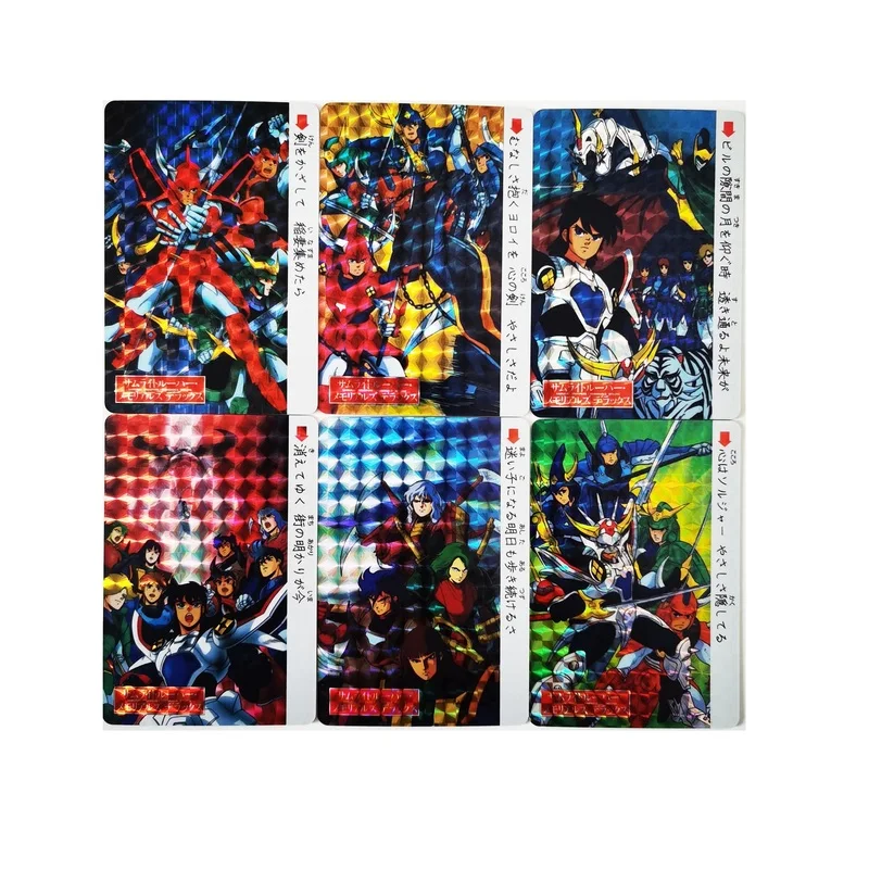 45 шт./компл. игрушечная карточка Йорк Самурайские солдаты Ронин Хобби Брелок