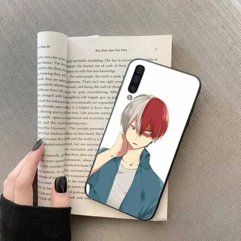 

My Hero Academia Shoto Todorok Phone Case For Samsung galaxy S 7 8 9 10 20 edge A 6 10 20 30 50 51 70 note 10 plus