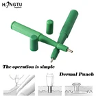 Одноразовый Профессиональный кожный перфоратор для биопсии, 1 шт., инструмент для кожи, простой в использовании стерилизуемый кожный анкер, инструмент для пирсинга, ювелирные изделия