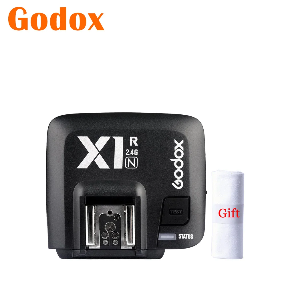 Беспроводной ресивер Godox X1R-N 2 4G для триггерного передатчика Nikon Speedlite вспышка