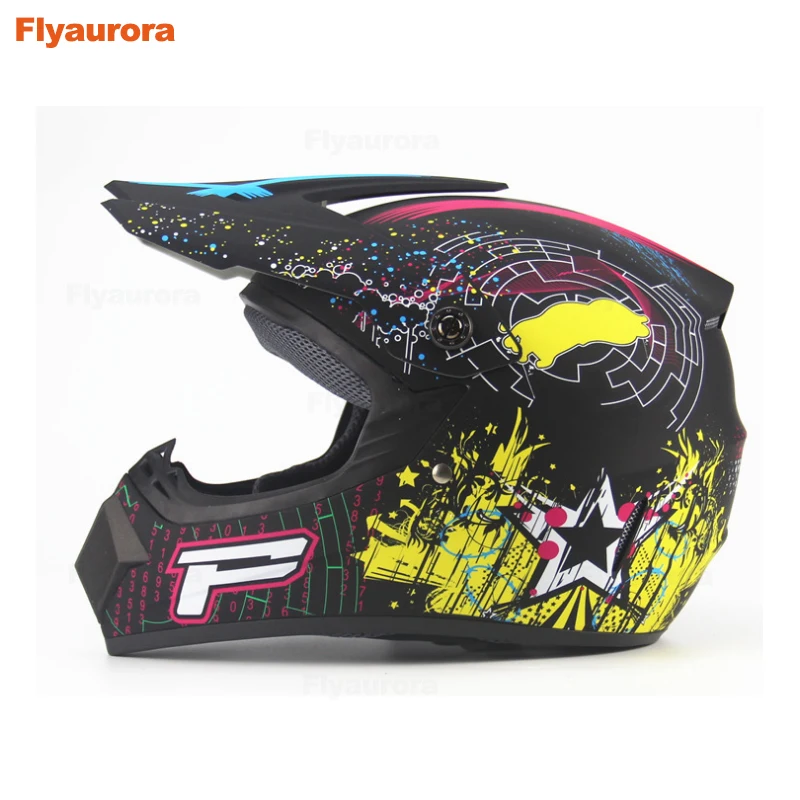 Лидер продаж внедорожные шлемы горные Гонки Горный полный шлем rcycle moto cross casque capacete горные велосипедные шлемы