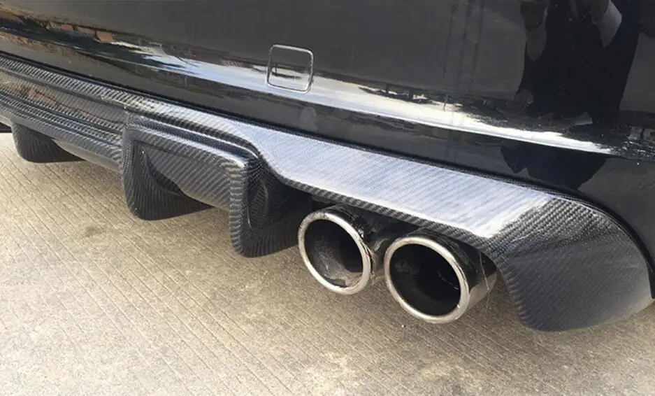 Карбоновый задний бампер для губ автомобильный диффузор Подходит Audi A3 S3 RS3