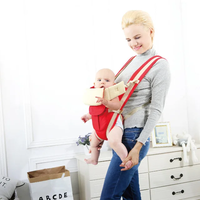 

High Quality Baby Carrier 0-30 Months Breathable Front Facing 4 in 1 Infant Comfortable Sling Backpack Pouch Wrap Baby Kangaroo
