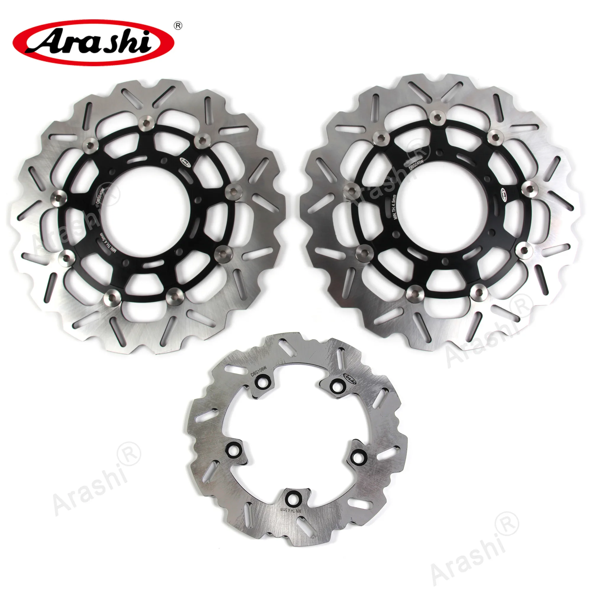 

Arashi 1 Set 310mm CNC Full Floating Front Rear Brake Disc Rotor For SUZUKI GSX-R 1000 GSXR1000 GSX1000R GSX-R1000 2016