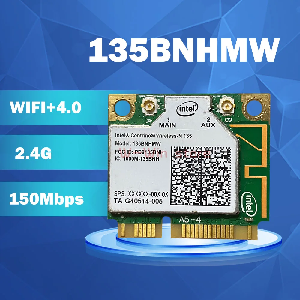 

Wi-Fi-карта для intel Centrino Wireless-N 135 135BNHMW 150 Мбит/с