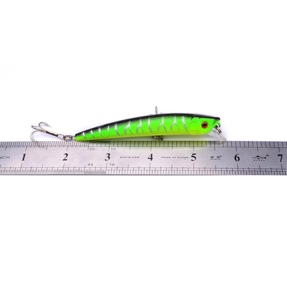 8 шт./лот приманка искусственная жесткая в виде гольяна 9 см/8 г кренкбейт воблер