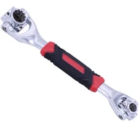 48 in 1 universal wrench multi function 360 degree 6 point socket vehicle repair household hand tools