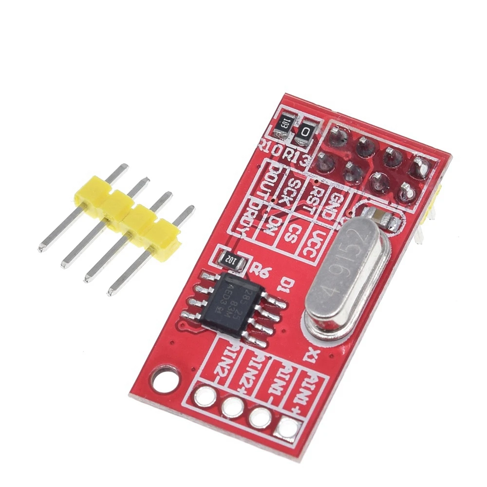 ShengYang AD7705 Dual 16 bit ADC data acquisition module programmable input gain SPI interface | Электронные компоненты и