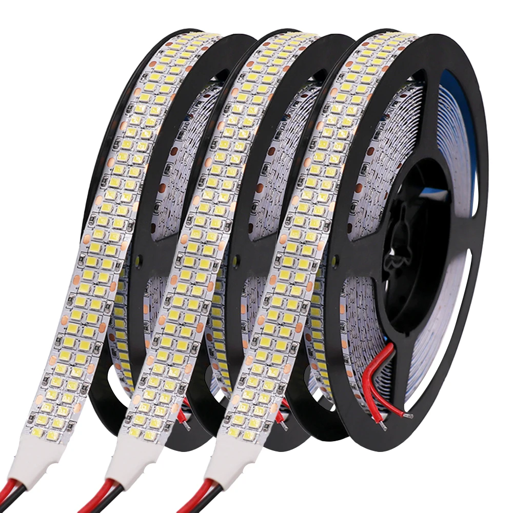 

12V 24V 2835 LED Strip Light 5m 10m 15m 20m Flexible Tape Light Ribbon 60/120/240/480 Leds Waterproof Rope Light for Home Decor