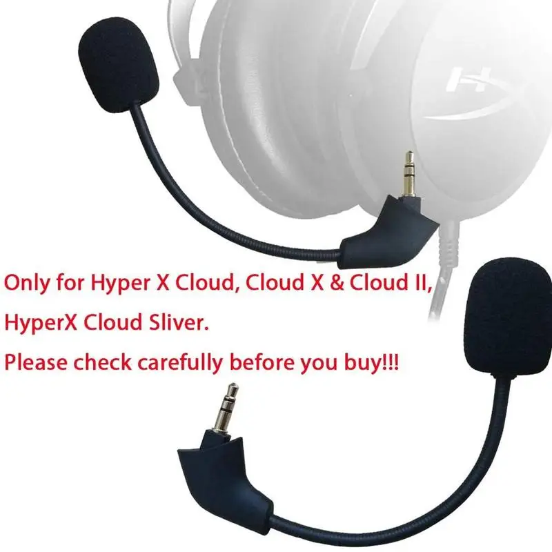 Мини микрофон высокого качества портативный для Hyperx Alpha Cloud S револьвер