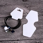 100 шт.лот пустые витрины для ювелирных изделий 4,5x10 см ювелирные изделия ожерелье браслет кулон подвесные бирки открытки заколки для волос на заказ