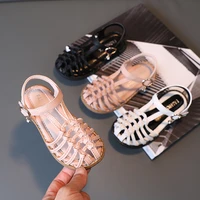 2021 princesses sports cute weave sandals big girls shoes child summer beach sandals kids weave shoes 2 3 4 5 6 7 8 9 10 years