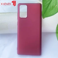 for samsung galaxy note 20 ultra phone case x level ultra thin soft tpu silicone matte back cover for galaxy note 20