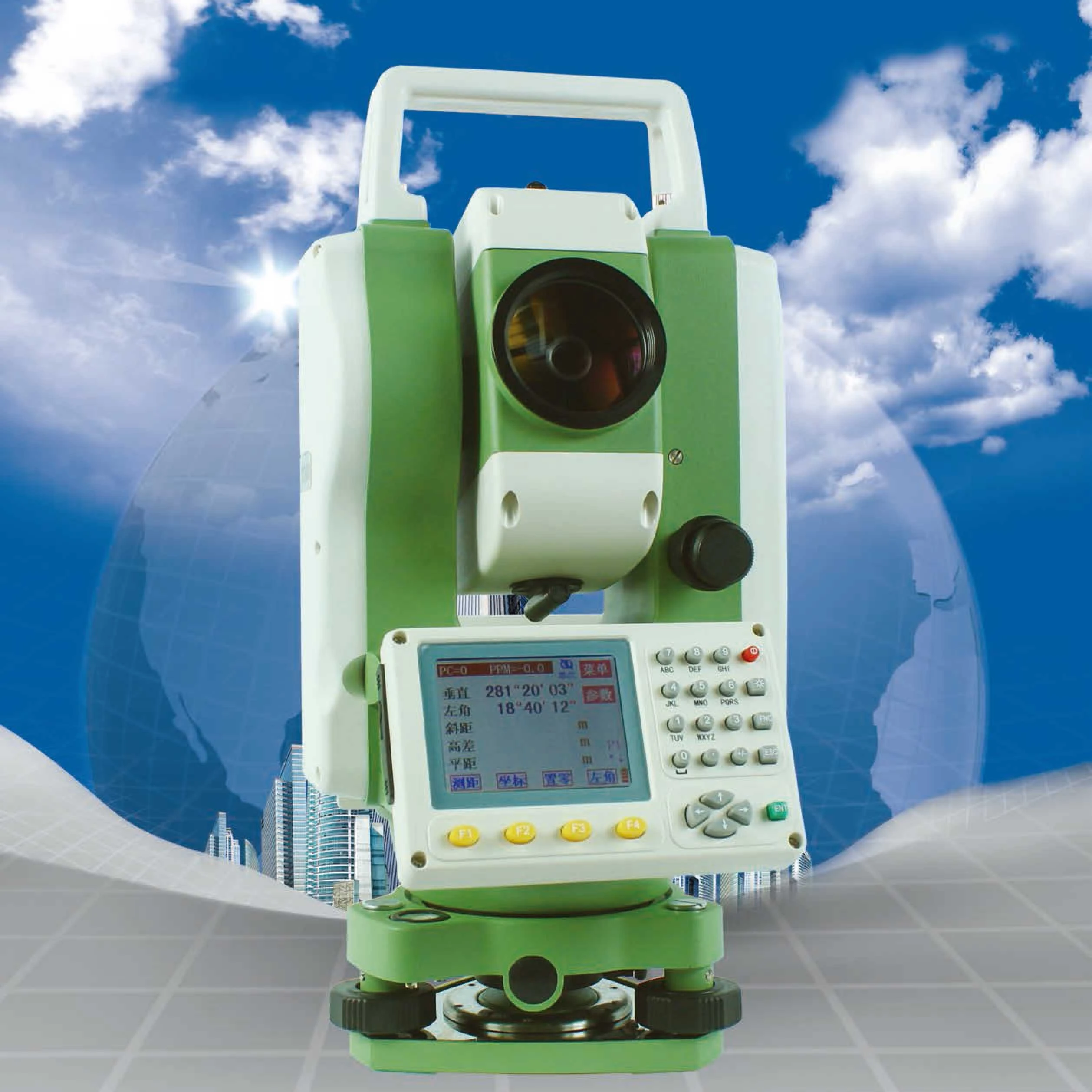 

SP Focus 35 with 2'' accuracy trimble Robotic Total station