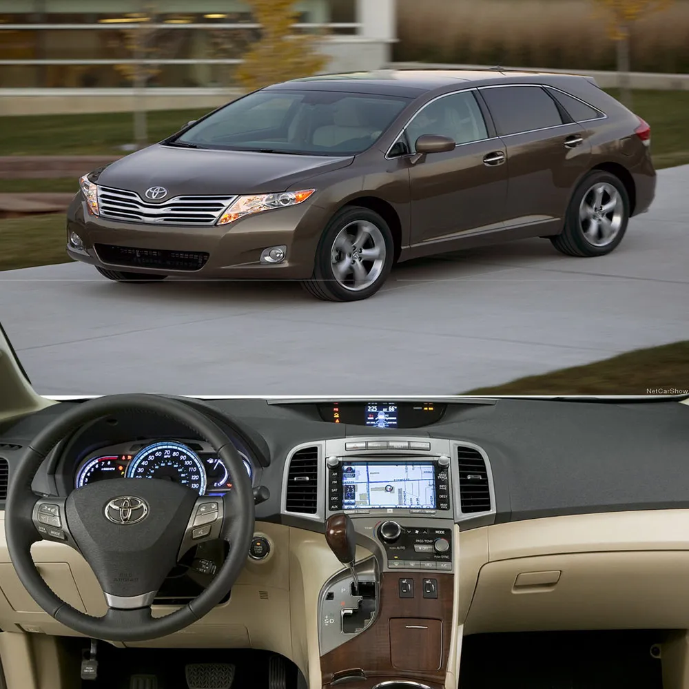 Внутренняя панель приборов, избегающая света, подушка-накидка на солнце Sunshield для Toyota Venza AV10 2009 ~ 2015 Instrument 2010 2011 2012.