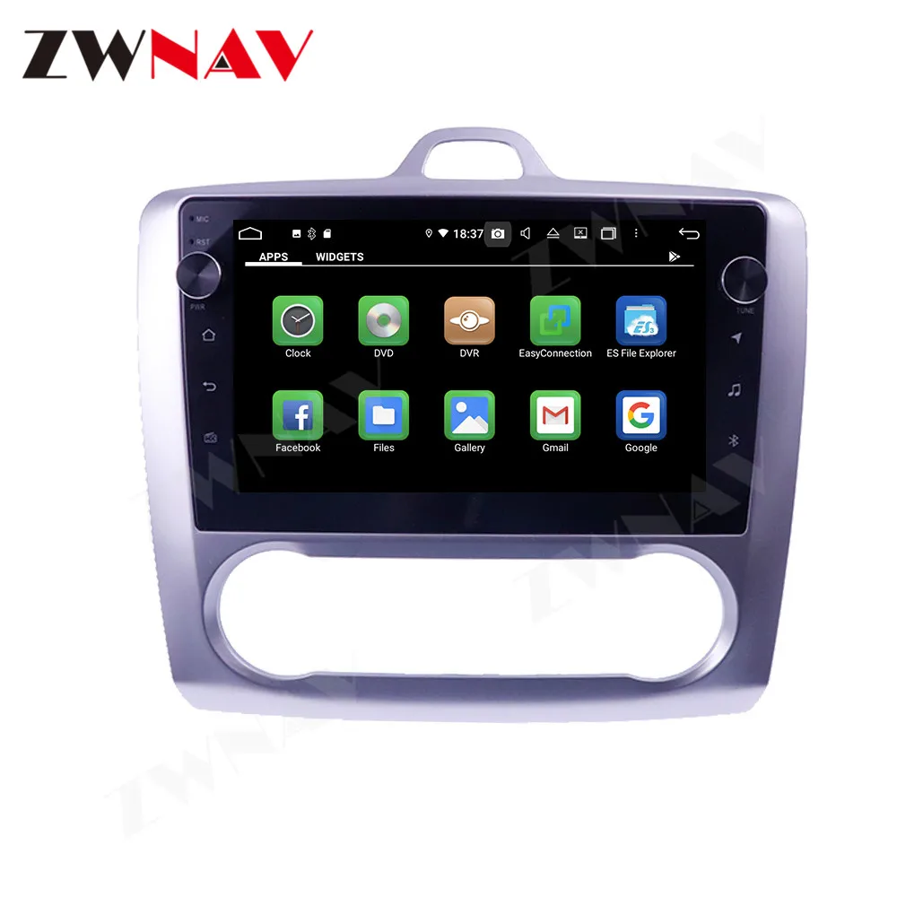 Carplay 2 Din Android 10 для Ford Focus 2004 2005 2006 2007 2008 2009 2010 2011 радио приемник аудио стерео GPS плеер