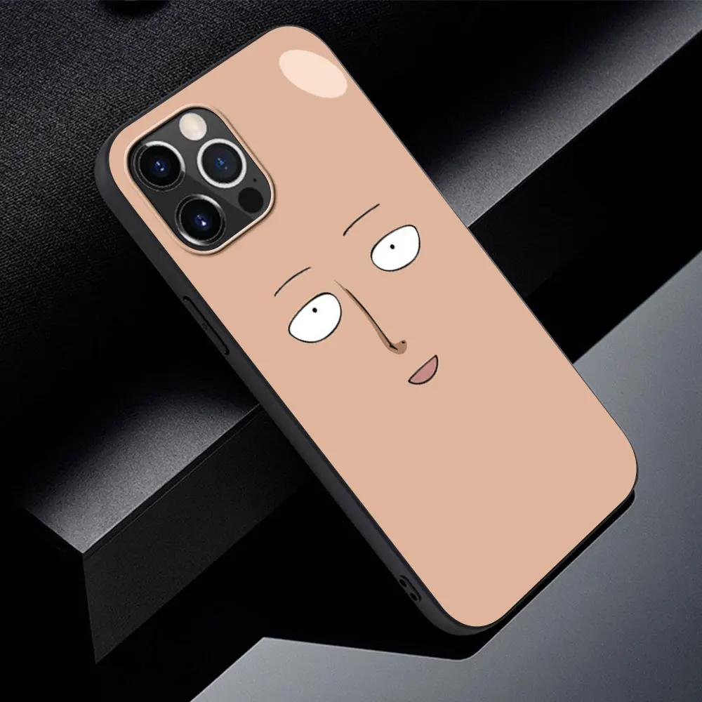 Отбеливающий чехол для сотового телефона One Punch Man iPhone 11 13 Pro Max 7 XR 12 Mini X 6 6S XS 5 5S SE 2020 8
