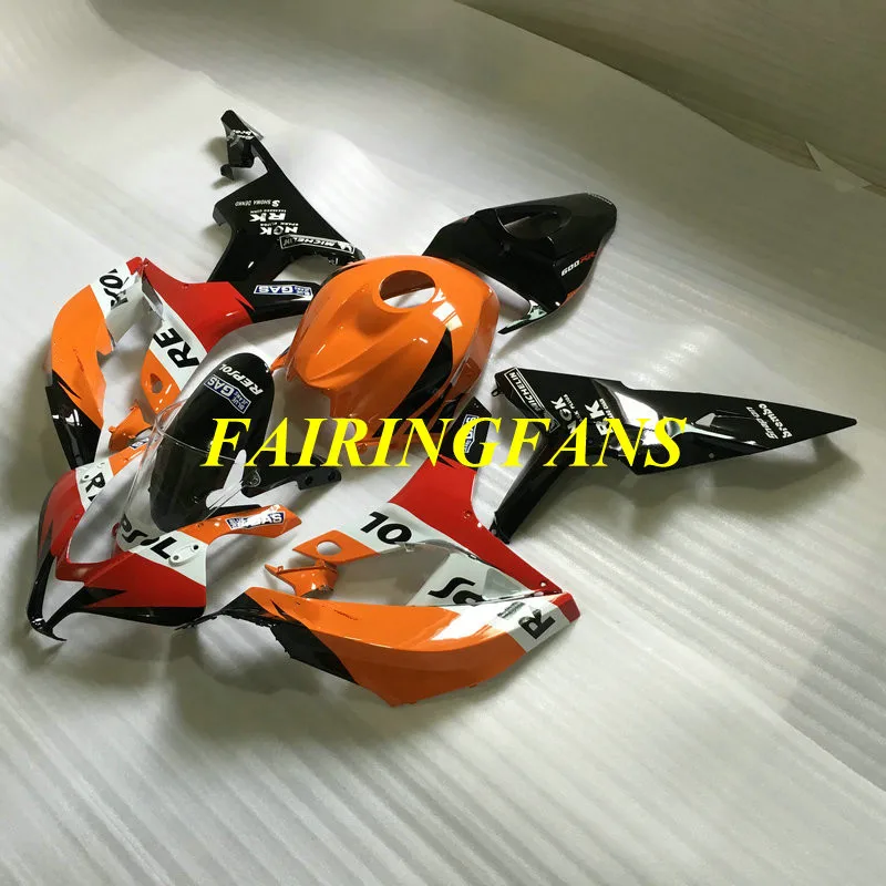 Комплект инжекторных обтекателей для HONDA CBR600RR F5 07 08 CBR 600 RR 600RR CBR600 2007 2008 Red