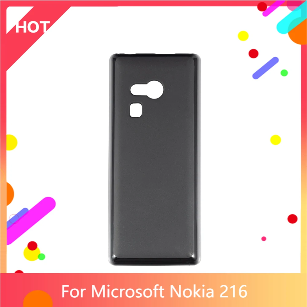 Чехол для Microsoft Nokia 216 Матовый Мягкий силиконовый чехол из ТПУ тонкий