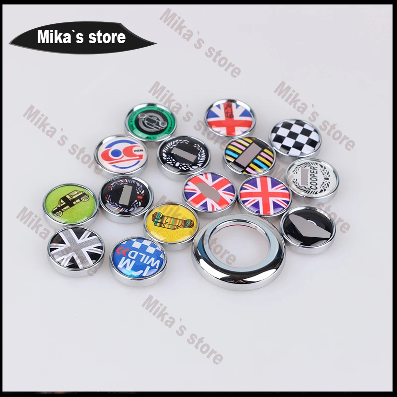 Для Mini Cooper R55 R56 R57 R60 Countryman автомобиля кнопка запуска наклейки украшения