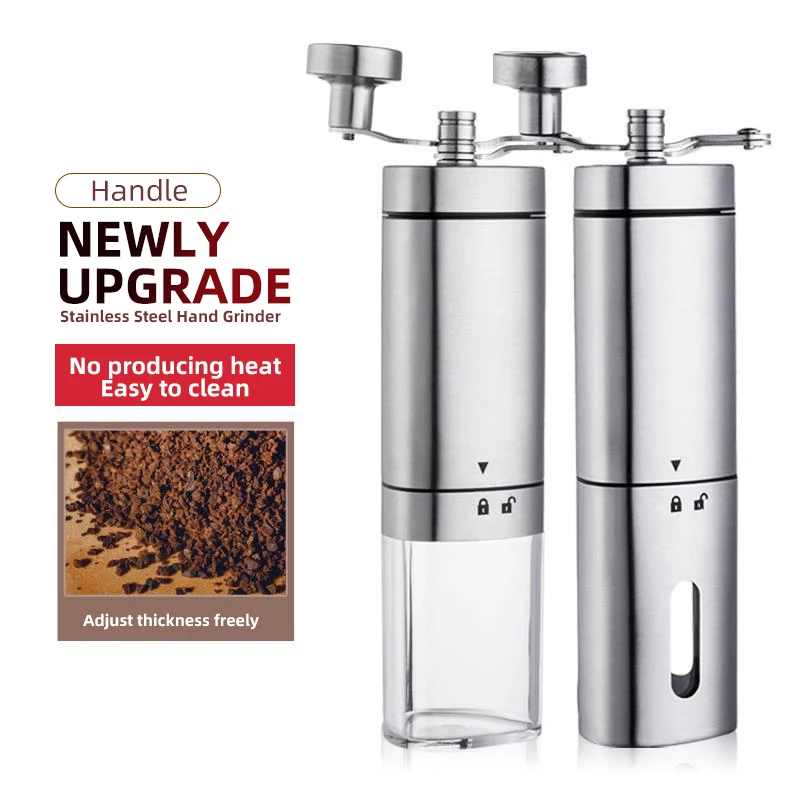 Креативная новая треугольная ручная кофемашина из нержавеющей стали бытовая