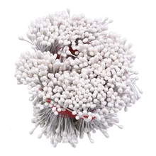 260pcs Mini Flower Stamen Pistil 3mm Heads Artificial Flowers Wedding Decoration Scrapbooking DIY Crafts Cake Box Decor Florals