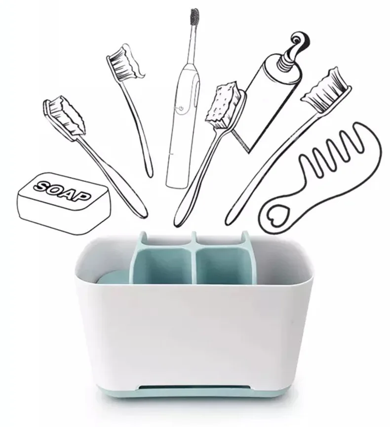 5 в 1 стойка для хранения зубных щеток Органайзер |