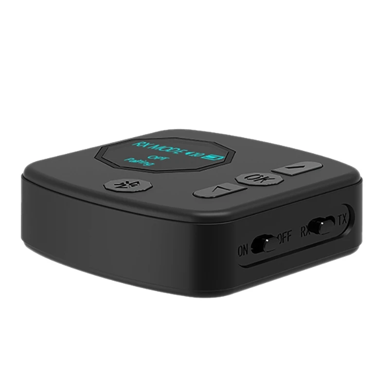 

B38 Bluetooth 5.0 Receiver Transmitter AptX for TV Headphones Bluetooth AUX Audio Adapter