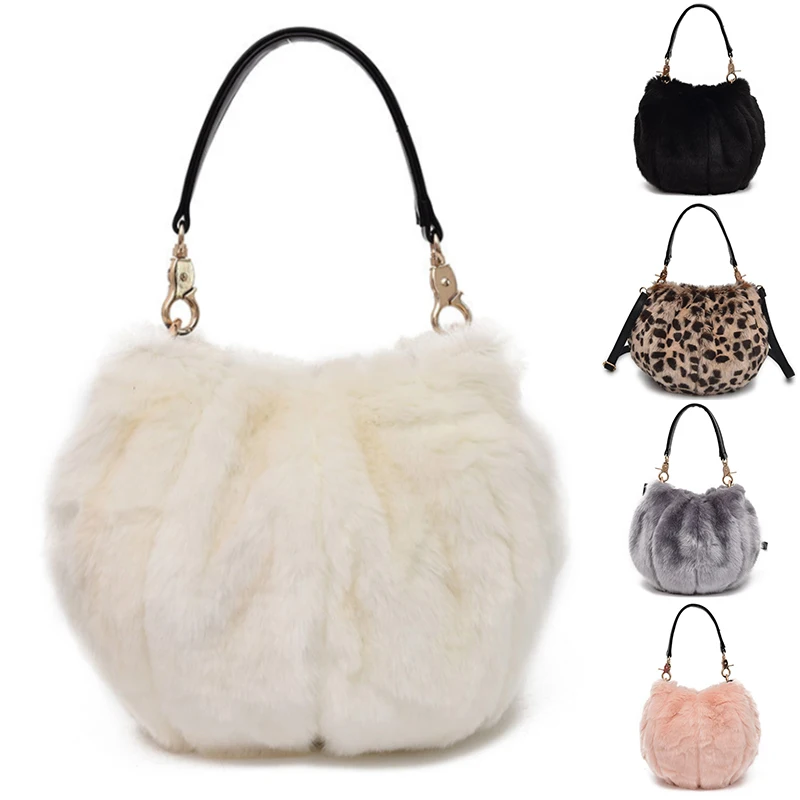 

Новые плюшевые женские роскошные сумки, женская зимняя сумка с подогревом для рук, сумка на плечо, женские сумки через плечо