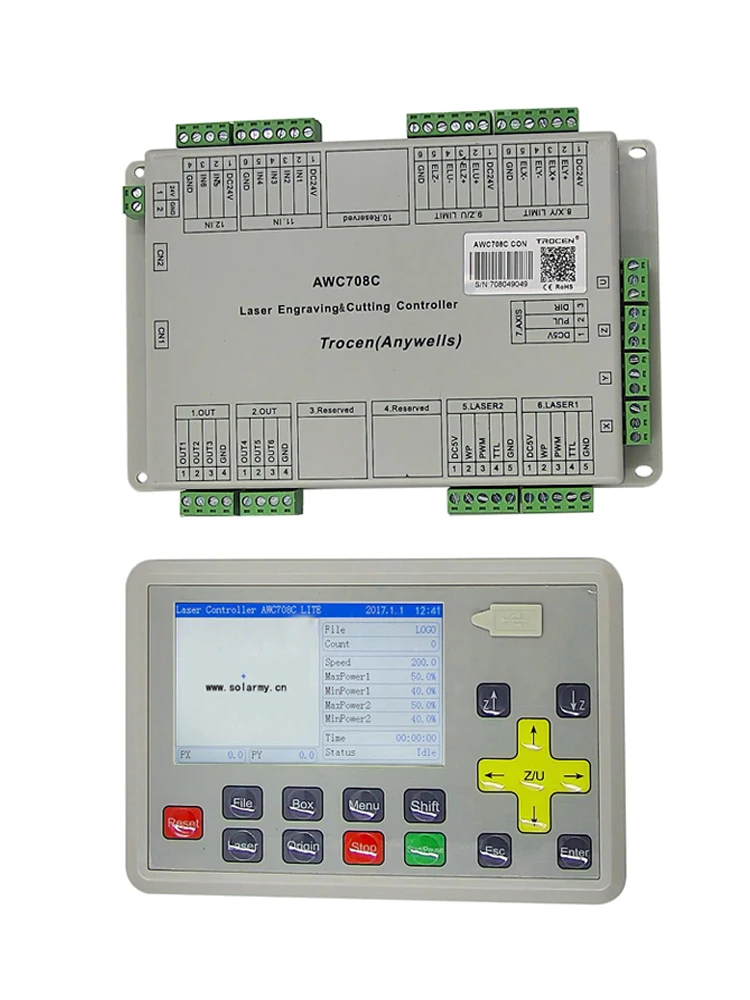 

Лазерная система контроля движения AWC708LITE