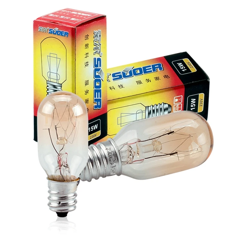 15W Microwave Light Bulb E12 E14 E17 for Repairing Home Appliances Coffee MakerBread Maker Easy to Use Durable D07 21 Dropship | Бытовая