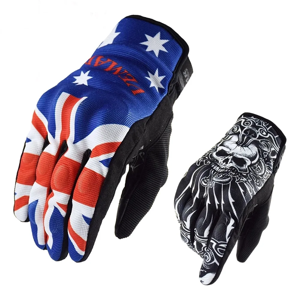 

VEMAR Full Finger Racing Motorcycle Gloves Luva Motoqueiro Guantes Moto Mountain Bike Riding Cycling Motocross Gants