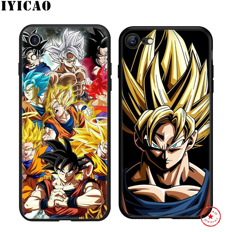 IYICAO Dragon Ball Z Супер мягкий чехол для iphone 11 Pro Xr Xs Max 6 6s 7 8 Plus 5 5S Se силиконовый TPU |