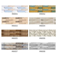 pvc floor stickers wood pattern waterproof removable shelf decals wallpaper for home decoration staircase step decals