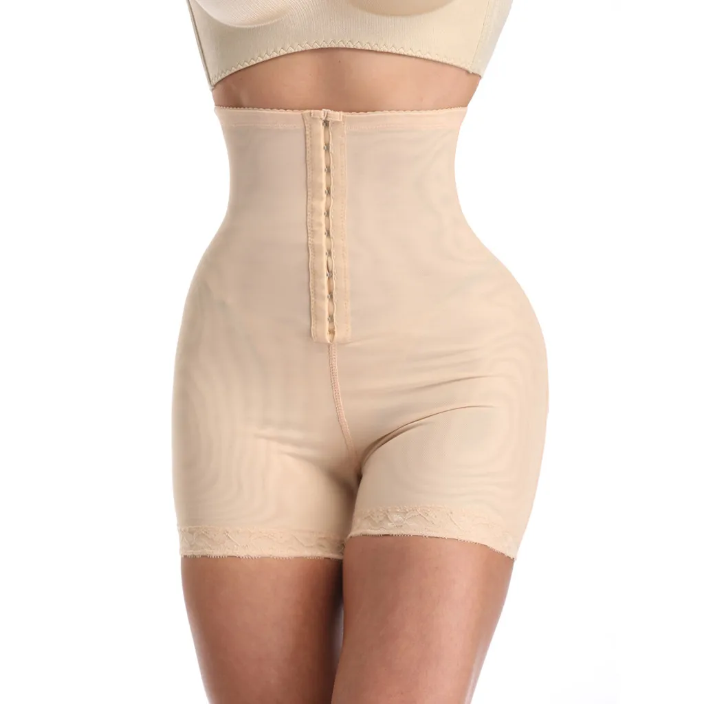 

Women's Seamless Shapewear Tummy Control Thigh Slimmer High Waist Body Shaper Trainer Belt Corsets Postpartum Modeling Strap