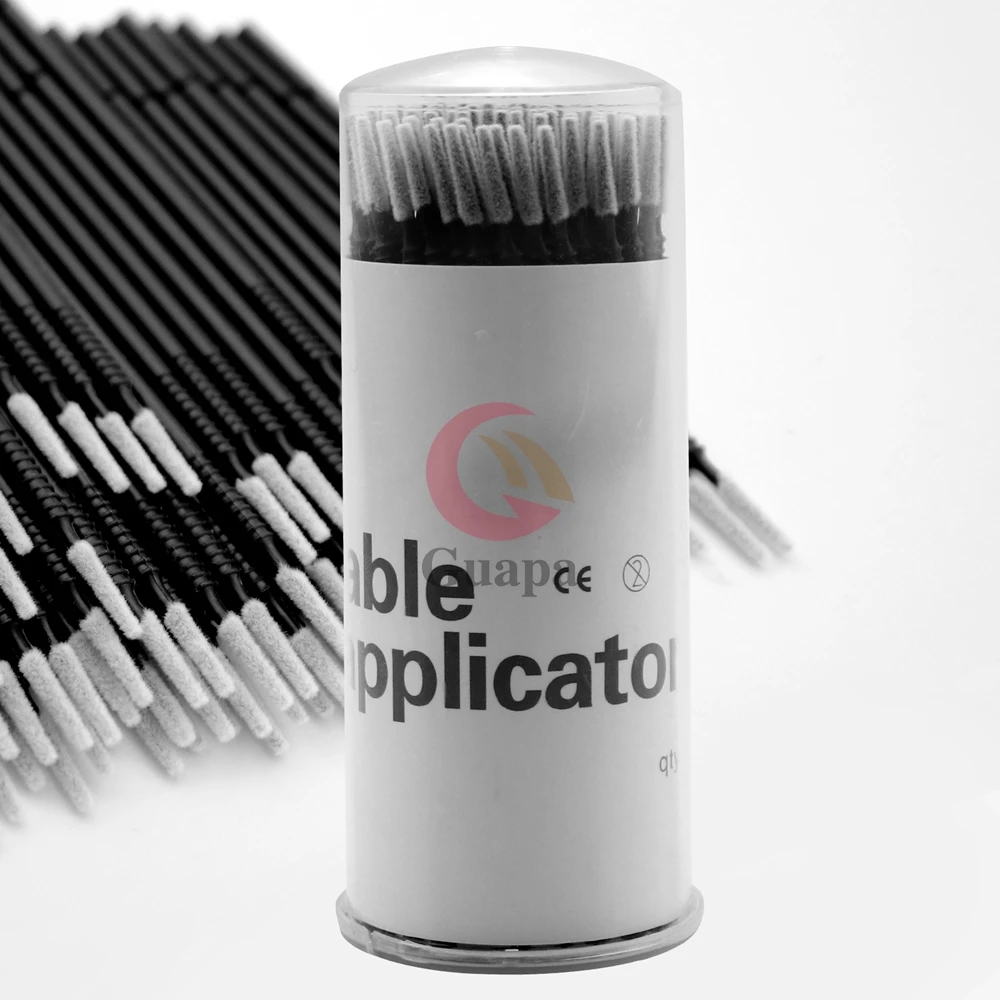 100 шт. одноразовые микрощетки для удаления ресниц