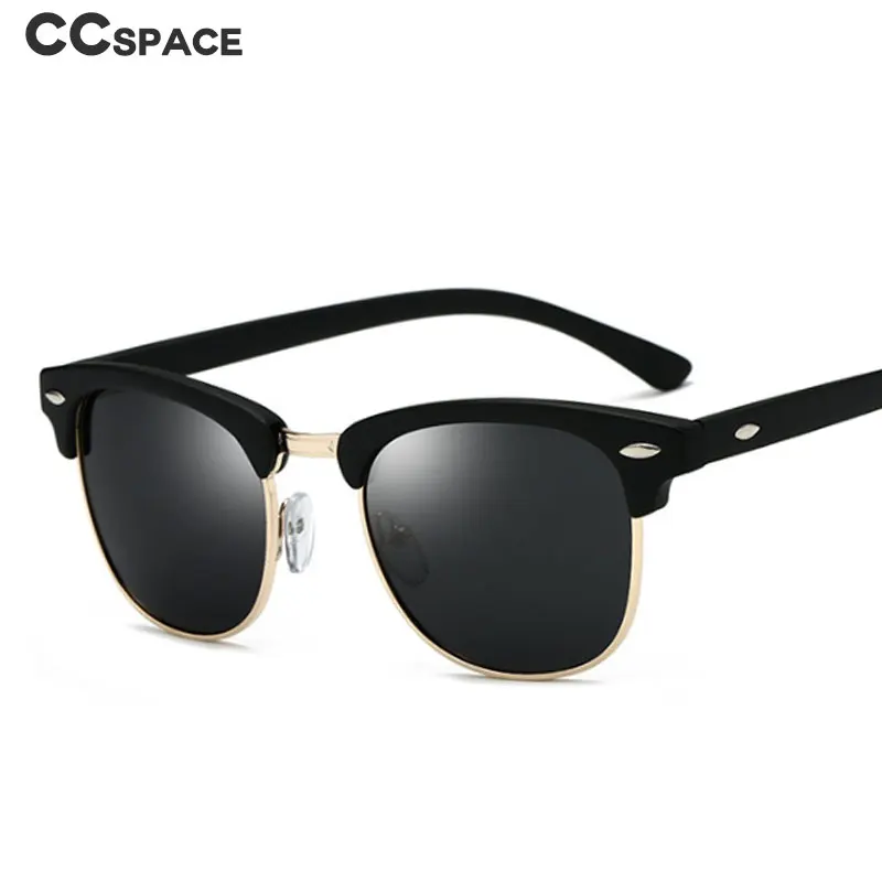 43016 Polarized Round Sunglasses Cool Men Women Fashion Rivet Shades UV400 Vintage Glasses Oculos | Аксессуары для одежды