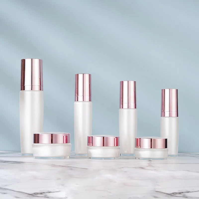 

Флакон с распылителем для духов, флакон с распылителем для шампуня, флакон для лосьона высокого качества, пустые банки, розовая косметическ...