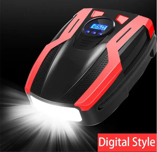 Koop Hoge Kwaliteit Led Light Tire Pomp Draagbare Auto Luchtcompressor Dc 12V Digitale Tire Inflator Luchtpomp 150 Psi Auto Luchtpomp