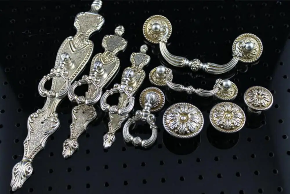 Античный шикарный комод ручка круглые ручки для ящиков Ручки