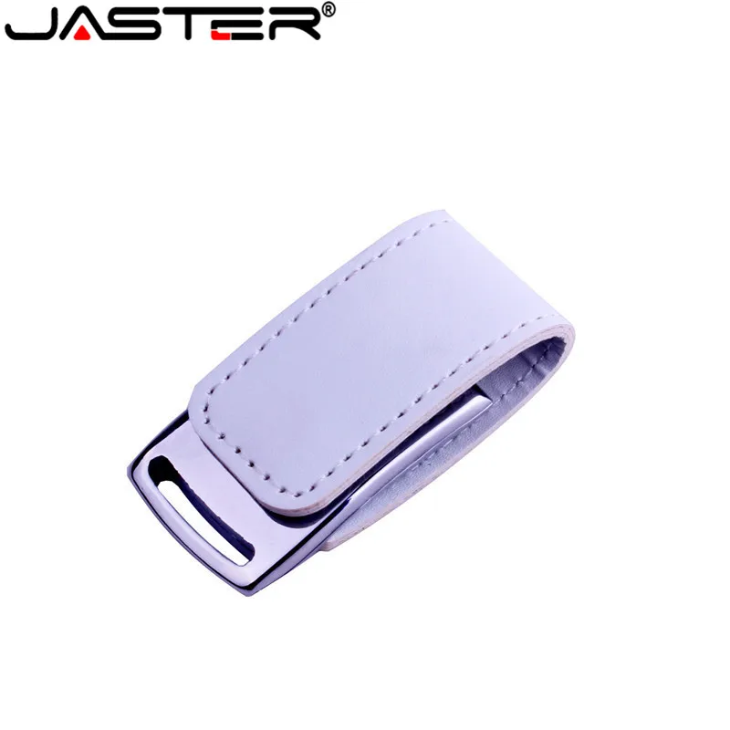 JASTER USB 2 0 Новый металлический флеш-накопитель кожаный и Брелок Модная креативная