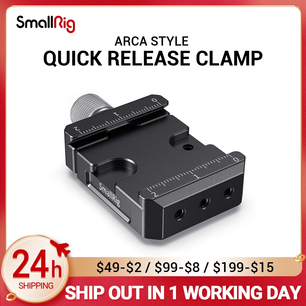 Быстроразъемный зажим SmallRig Arca-Type Ronin SC для DJI S / и ZHIYUN Crane Series Weebill Gimbals 2506 |