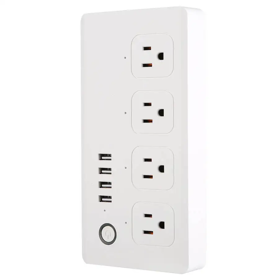 Умная розетка с поддержкой Wi Fi и 4 USB портами 120 в|Аксессуары для электрических