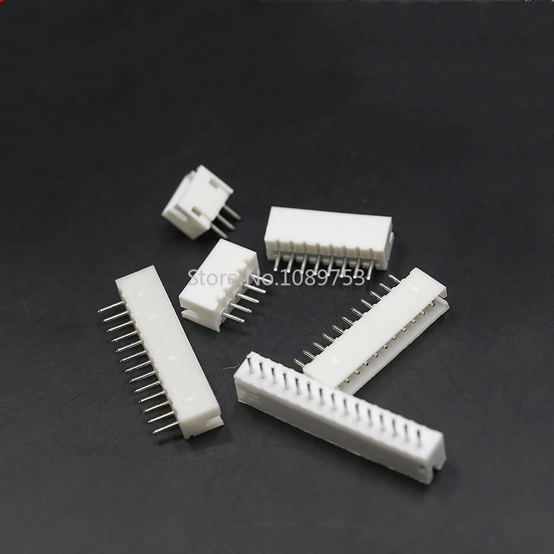 Прямой гнездовой разъем JST ZH 1 5 мм 2P/3P/4P/5P/6P/7P/8P/9P/10P 50 шт.|connector 1.5mm|connector femaleconnector jst |