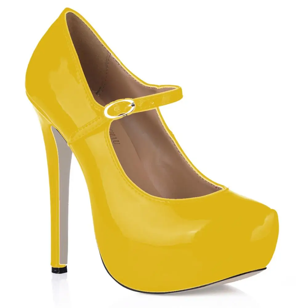 Пикантные женские вечерние туфли-лодочки на платформе с круглым носком; Scarpe da Donna Tacco Alto a Spillo da Sera Lackleder; 3463B-b2